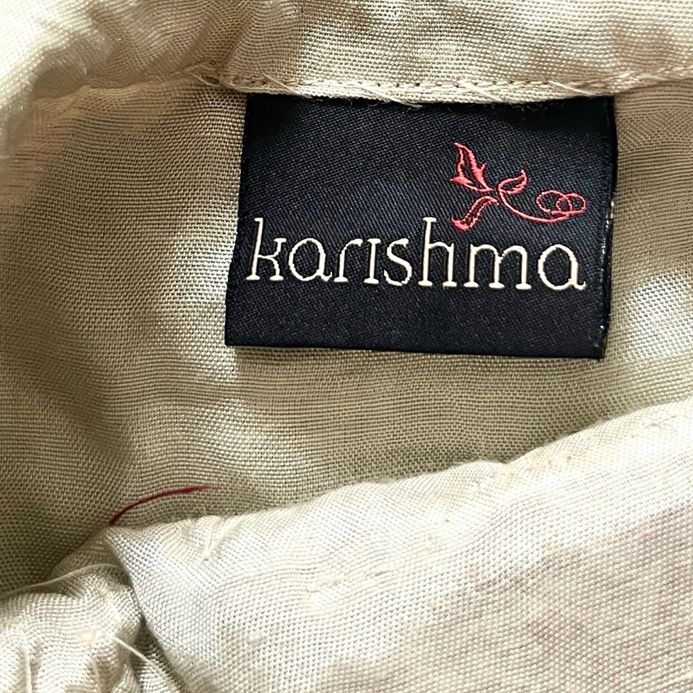 Karishma Heavily Embellished Anarkali Dress,Beaded Artisan Festival,EUC, Size S - Picture 4 of 14